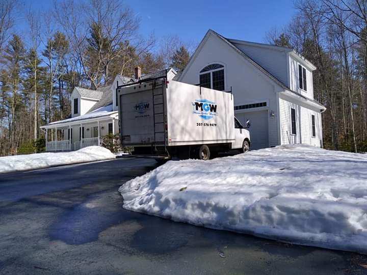 photo10 (2) White seamless gutter system installed on a Maine house