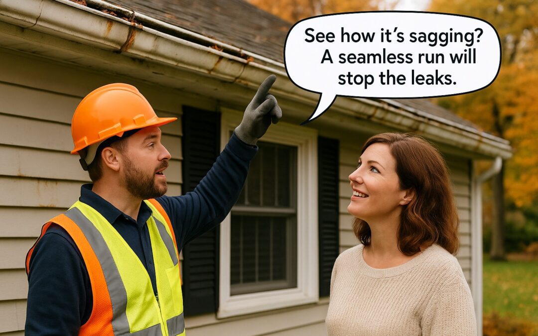 Seamless Gutter Installation: The Install Day, Step by Step